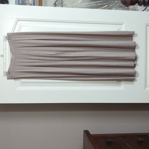 Women's small pleated Cremieux skirt. Maxi length.